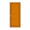 Codel Doors 36" x 80" x 1-3/8" Fir 1-Panel Interior Shaker 7-1/4" LH Prehung Door with Matte Black Hinges 3068fir8401LH10B714 - alternate 1
